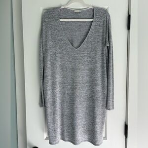 Gray Sweater Dress